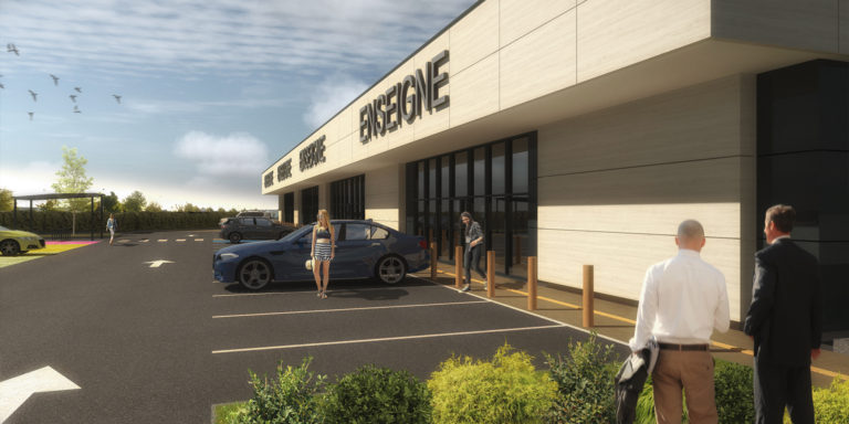 Bâtiment d’activités commerciales La Neuvillette