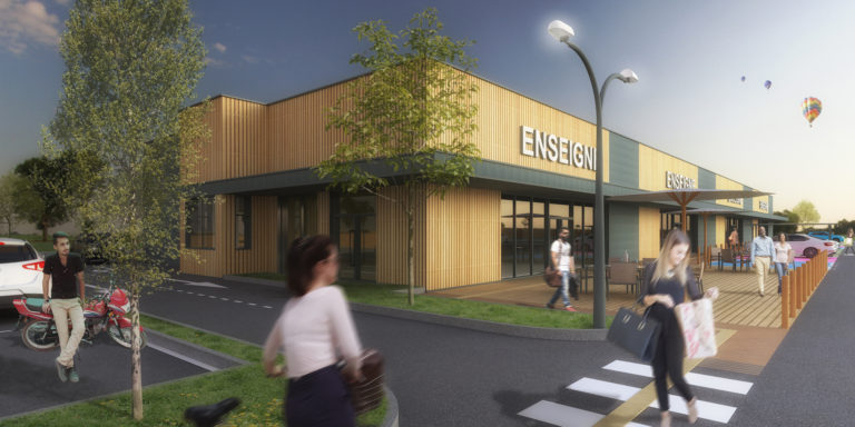 Cellule commerciale et restaurant Blotzheim