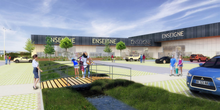 Bâtiment d’activités commerciales Cormontreuil